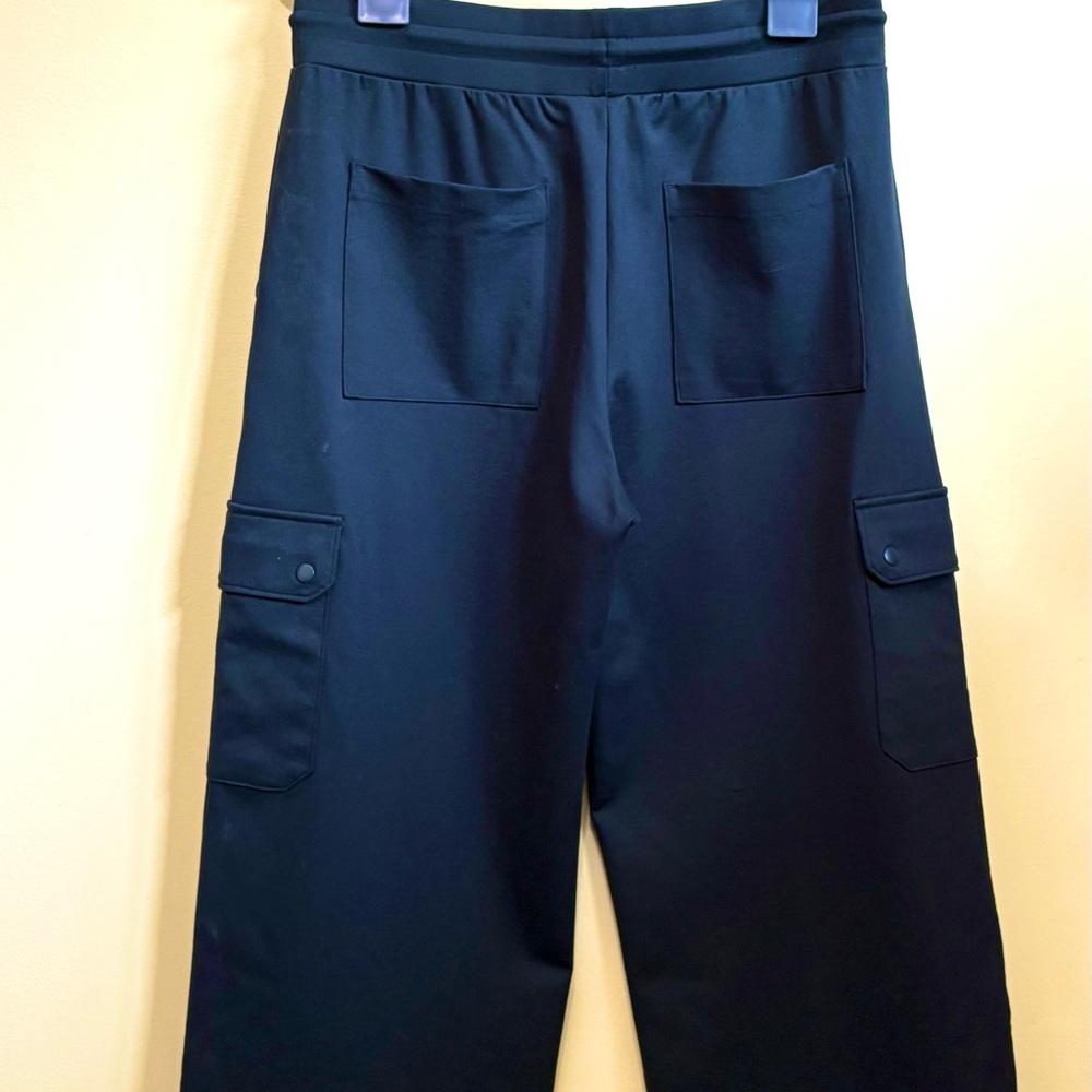 Marks & Spencer Dark Green Cargo Trousers - Women’s Size US10 Short (UK14). - Picture 2 of 5